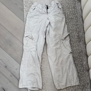 BDG Off-White Cargo Pants